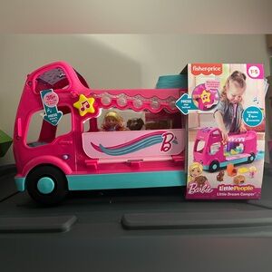 Fisher-Price Barbie Pink and Teal Dream Camper Playset